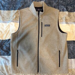 Vineyard Vines Men's Mountain Sweater Fleece Vest